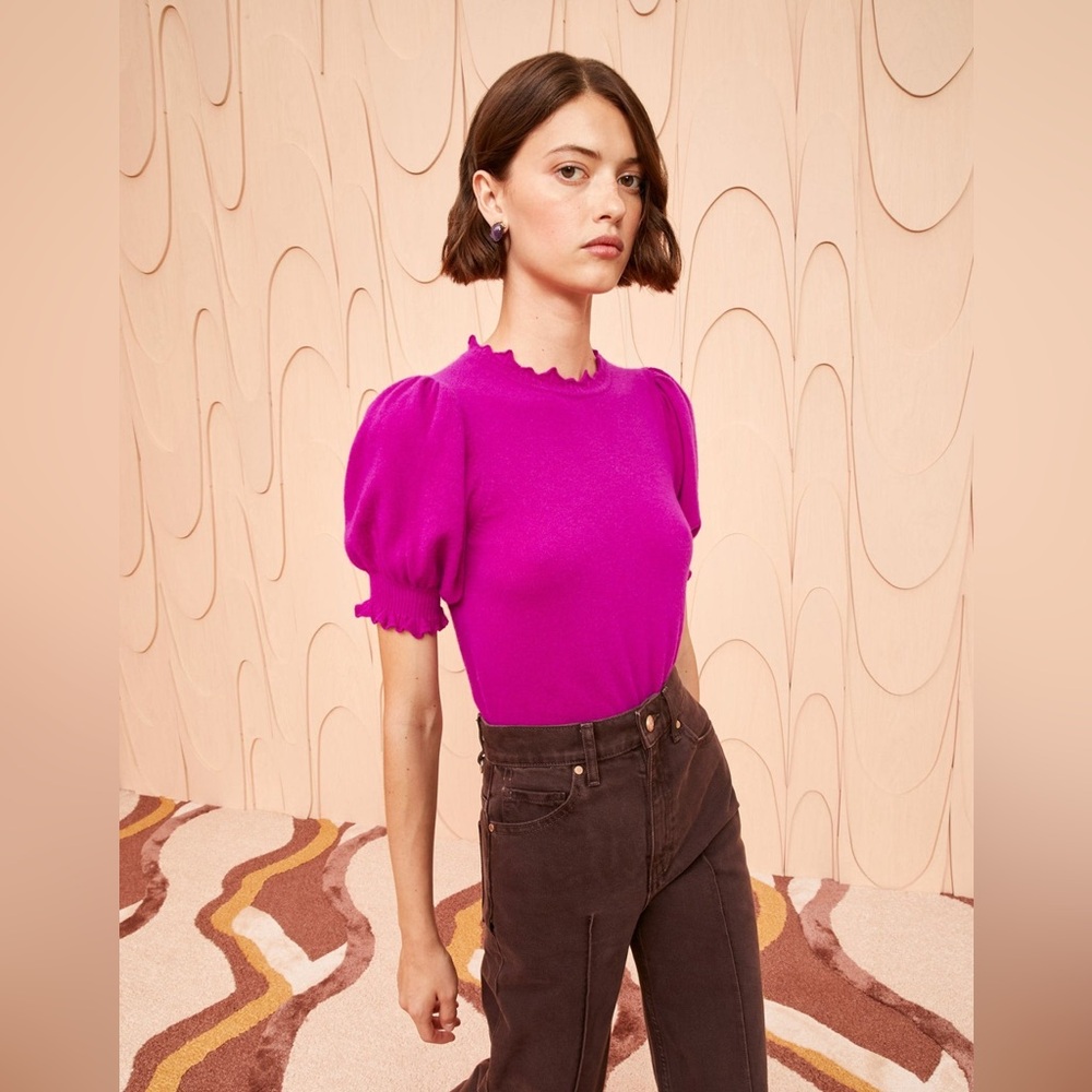 Ulla Johnson “Lotta” Cashmere Top